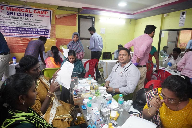 Multispeciality Medical Camp held at selaivayal