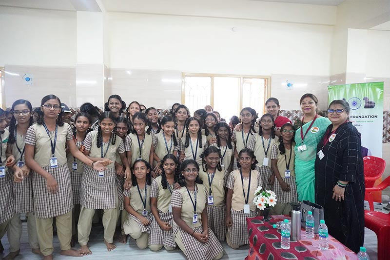 Drug awareness camp at Higher Secondary School