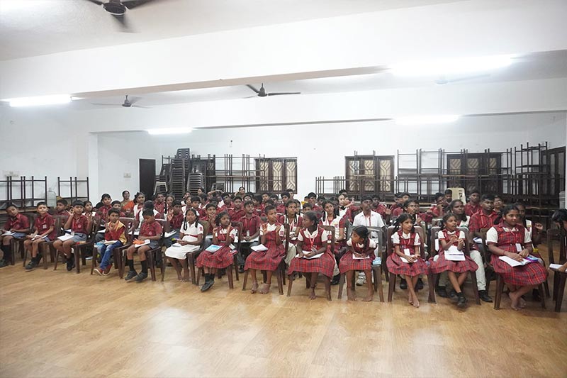 Organized a Vedic mathematics workshop at Schools