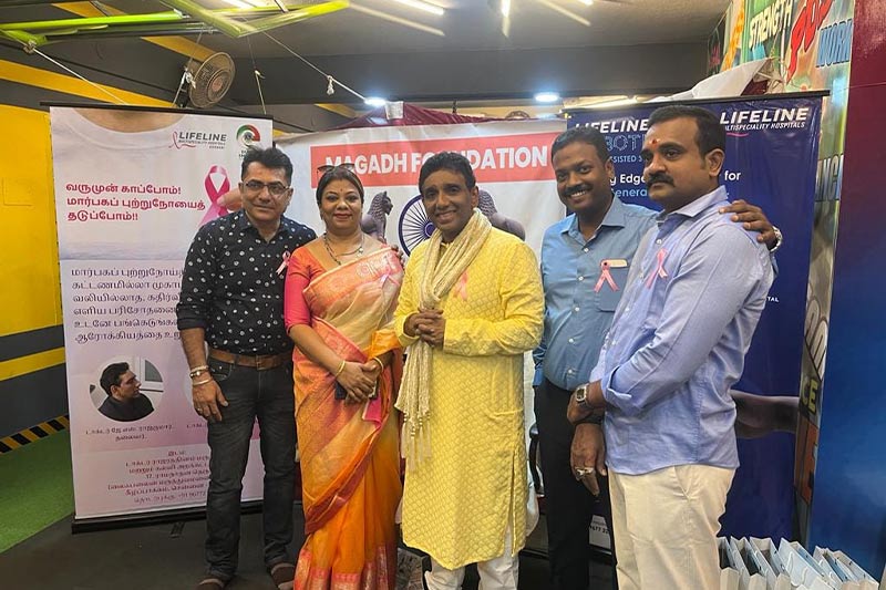 Breast cancer awareness and free check-up camp