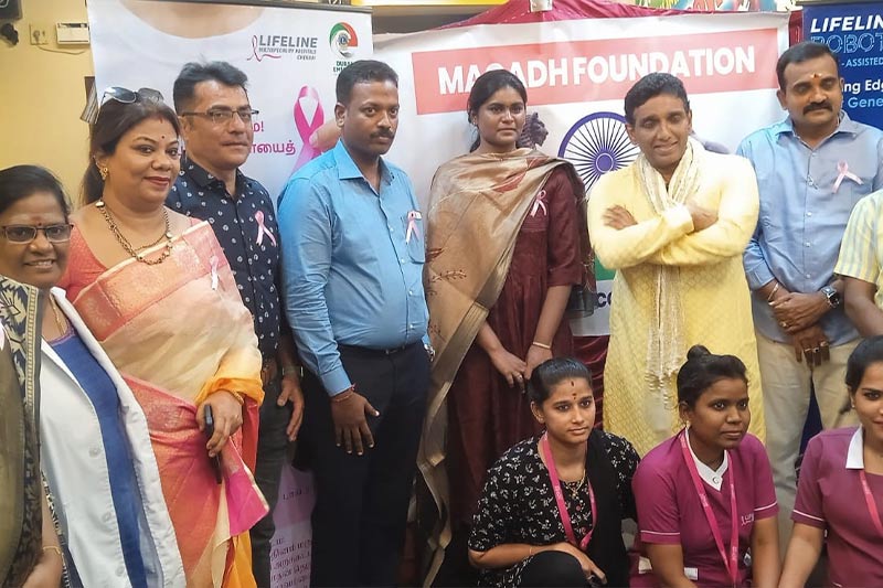 Breast cancer awareness and free check-up camp